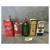 Group of Import Handy Oilers & Cans
