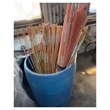 Hundreds of Fiberglass Driveway Markers