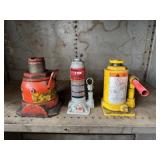 (3) Hydraulic Jacks