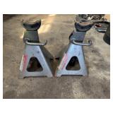 Pair of Pittsburgh 6 Ton Jack Stand