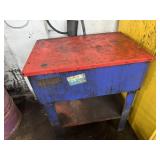 Parts Washing Bin w/ Lower Shelf