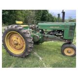 John Deere A Row Crop Tractor