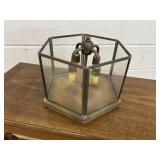 Vintage Brass Hanging Light