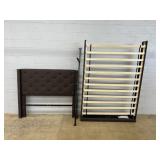 Modern Upholstered Full Size Bed.