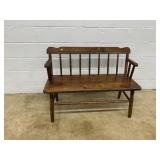 Pine Wooden Bench