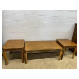 3 Piece Coffee & End table Set