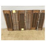 6 Window Shutters