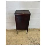 Mahogany Record Cabinet