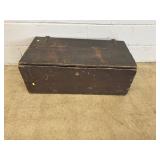 Vintage Wood Storage Box