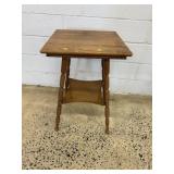 Oak End Table
