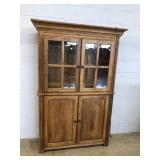 Modern Oak China Closet