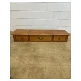 Oak 3 Drawer Dresser Topper