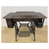 Vintage Singer Sewing Machine Table