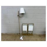 3 Brass Light Fixtures