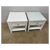 Pair of Modern End Tables