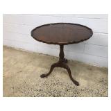 Mahogany Tilt Top table