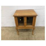 Small Glass Door End Table