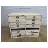 2 Vintage Organizer Cabinets