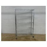 Metal Rolling Storage Shelving Unit
