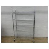 Metal Rolling Storage Shelving Unit