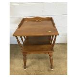 Wooden End Table