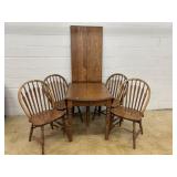 5 Piece Oak Dining Set
