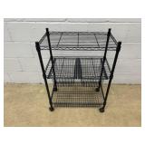 Wire Rolling Storage Shelf
