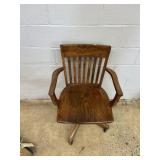 Oak Office Chair