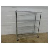 Rolling Metro Shelving Unit