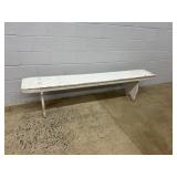 Vintage Painted Bench