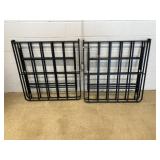 2 Foldable Metal Box Spring
