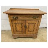 Vintage Oak Washstand