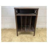 Mahogany Record Cabinet