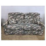 Floral Upholstered Couch