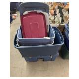 Plastic Totes and Lids