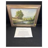 Rosemary P. Keely Oil On Canvas