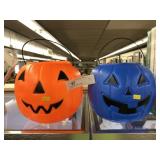 (2) Blow Mold Candy Containers