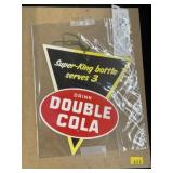 Vintage Double Cola String Tag
