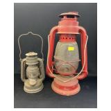 (2) Hurricane Lanterns