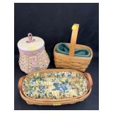 (3) Longaberger Baskets