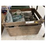 Beverage Crate with Bottles