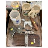Beer Steins, Toy Horse, Antiques