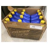 Case of 10W30 NAPA Oil