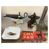 Bookends, Souvenir Glass, Ashtray