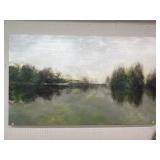 Large Decorative Oil Painting