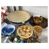 Stoneware with Custard Cups