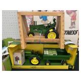 (2) New John Deere Tractor Diecast Toys