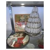 Lighted Christmas Tree, Puzzle, Flue Cover
