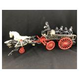 Cast Metal Police Wagon