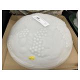 Milk Glass Ceiling Lamp Shade